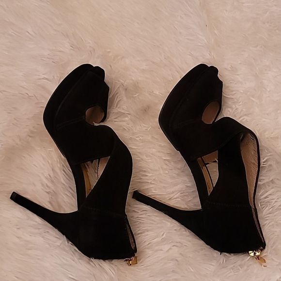 Micheal Micheal Kors michael Elena Cross Strap Dress Sandals - Picture 8 of 16